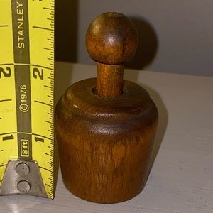 Mini Vintage-Antique Butter Pat Stamp Mold w/Heart Design for Valentine’s Day.